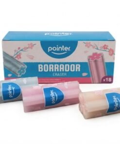 Borrador pointer diseño flor marca pointer