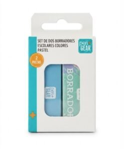 Set de Borradores color pastel Marca Pen+gear