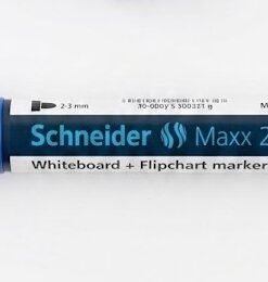 Marcador Maxx 290 para pizarrón punta 2-3 mm color Azul marca Schneider