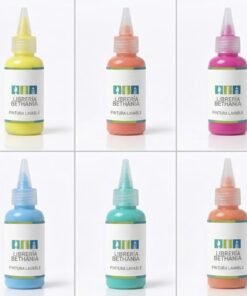 Pintura lavable varios colores mixtos 35 ml unidad