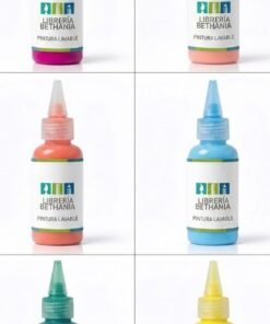 Alternative view of Pintura lavable varios colores mixtos 35 ml unidad