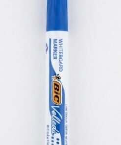 Marcador para pizarrón Velleda ecolutions color Azul marca Bic