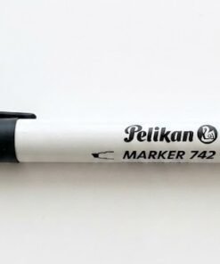 Marcador para pizarrón Recargable Marker 742 color negro marca Pelikan
