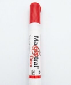 Marcador para pizarrón clásico color rojo Marca Magistral
