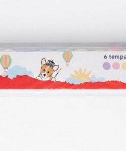 Temperas color pastel 20ml pincel + bandeja marca Bretton