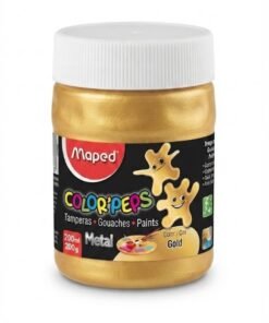 Tempera metálica dorada colorpeps marca maped no tóxico