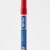 Marcador permanente color rojo biselado marca Milan