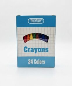 Crayones de cera 24 unidades marca Rarlan importado