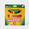 Marcadores jumbo 10 unidades Marca Crayola