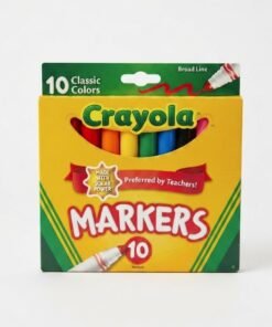 Marcadores jumbo 10 unidades Marca Crayola