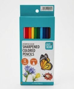 Crayones de madera 12 unidades marca Pen+gear importado