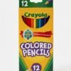 Crayones de madera 12 unidades Marca Crayola