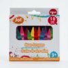 Crayones de cera neon 10 unidades marca jot activity importado