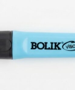 Marcador resaltador color celeste marca Bolik