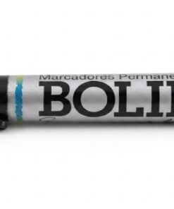Marcador permanente color Negro marca Bolik