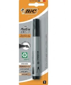 Marcador permanente marking 2300 punta biselada marca Bic