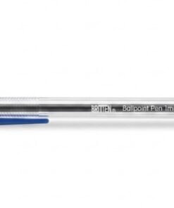 Lapicero ball pen 1mm color azul Marca Bretton