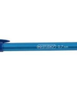 Lapicero Ball point 0.7mm super suave color azul marca Studio