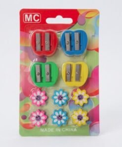 Set sacapuntas y borradores marca MC