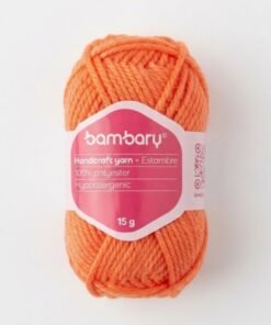 Lana de color anaranjado 15 g marca bombary