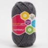 Lana de color gris 15 g marca bombary