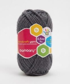 Lana de color gris 15 g marca bombary