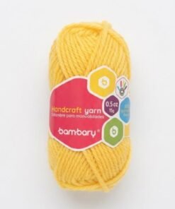 Lana de color amarillo 15 g marca bombary