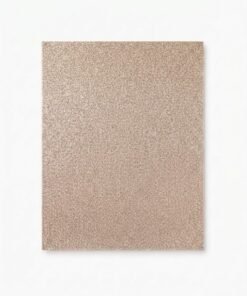 Foami con brillantina hoja carta color champagne unidad