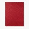 Foami con brillantina hoja carta color rojo unidad