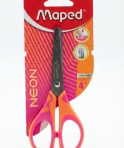 Tijera neon soft 13 cm 4+ marca Maped