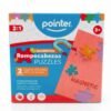 Rompecabezas magnético de dos diseños marca Pointer