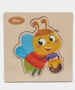 Rompecabezas de madera animales variado - Imagen 3