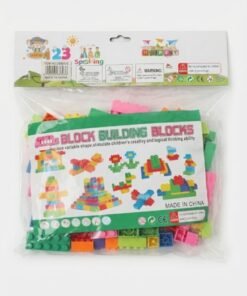 Juego de blocks de plástico building blocks