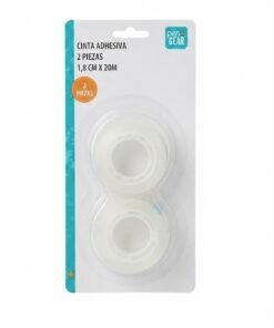 Cinta adhesiva 2 piezas 1.8 cm x 20 m marca Pen+gear