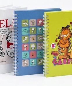 Cuaderno multi materias pasta dura con líneas diferentes diseños marca pen+gear