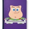 Cuaderno cosido 100 hojas con líneas pixar buzz lightyear marca nottas