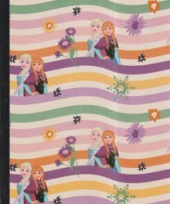 Cuaderno cosido 100 hojas con líneas Frozen marca nottas