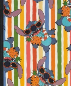 Cuaderno cosido 100 hojas con líneas stich Hawái marca nottas