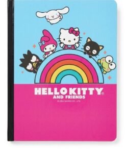 Cuaderno cosido 100 hojas con líneas Hello kitty y amigos marca notas