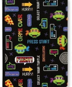Cuaderno cosido 100 hojas con líneas Tortugas ninja marca nottas