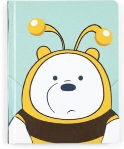 Cuaderno cosido 100 hojas con líneas We bare bears marca nottas