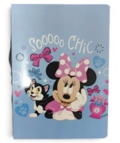 Cuaderno cosido 100 hojas con líneas Minnie mouse  marca nottas
