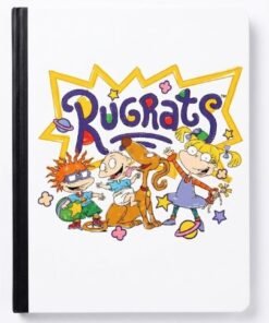 Cuaderno cosido 100 hojas con líneas Rugrats marca nottas