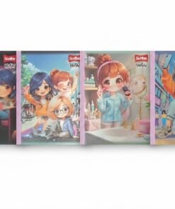 Cuaderno cosido grande 100 hojas líneas marca Scribe surtido