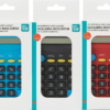 Calculadora básica colores varios pen and gear 8 dígitos