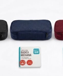 Estuche de tela para lápices básica mediana pen and gear varios colores