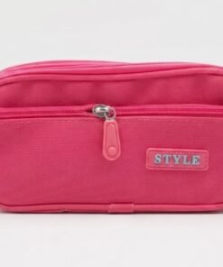 Estuche para lapiceros marca style color Fucsia