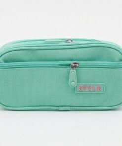 Estuche para lapiceros marca style color verde