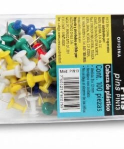 Pin cabeza de plástico Marca Barrilito unidad