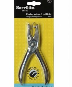 Perforadora de un orificio de 3mm 1/8 marca Barrilito